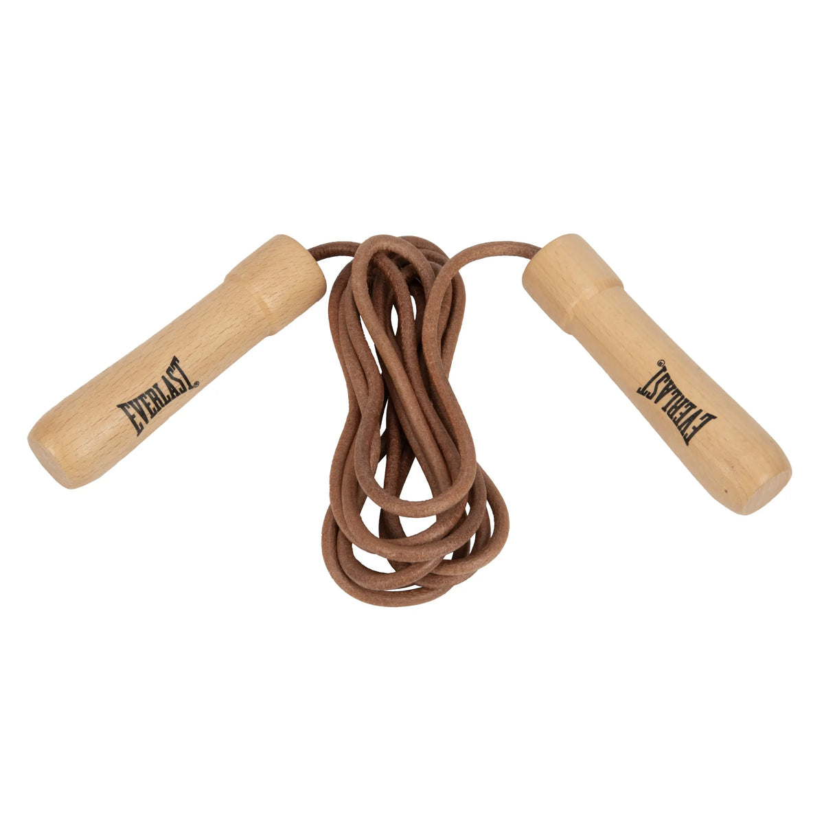 Leather Jump Rope With Wooden Handles