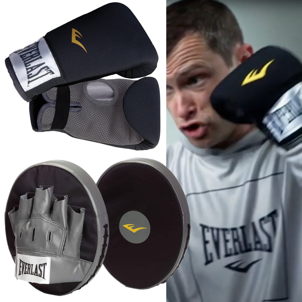Everlast Prospect 2 Training Gloves - Enhanced Wrist Wrap for Support -  Hook and Loop Closure for Wrist Stability and Secure Fit - Ideal for  Training
