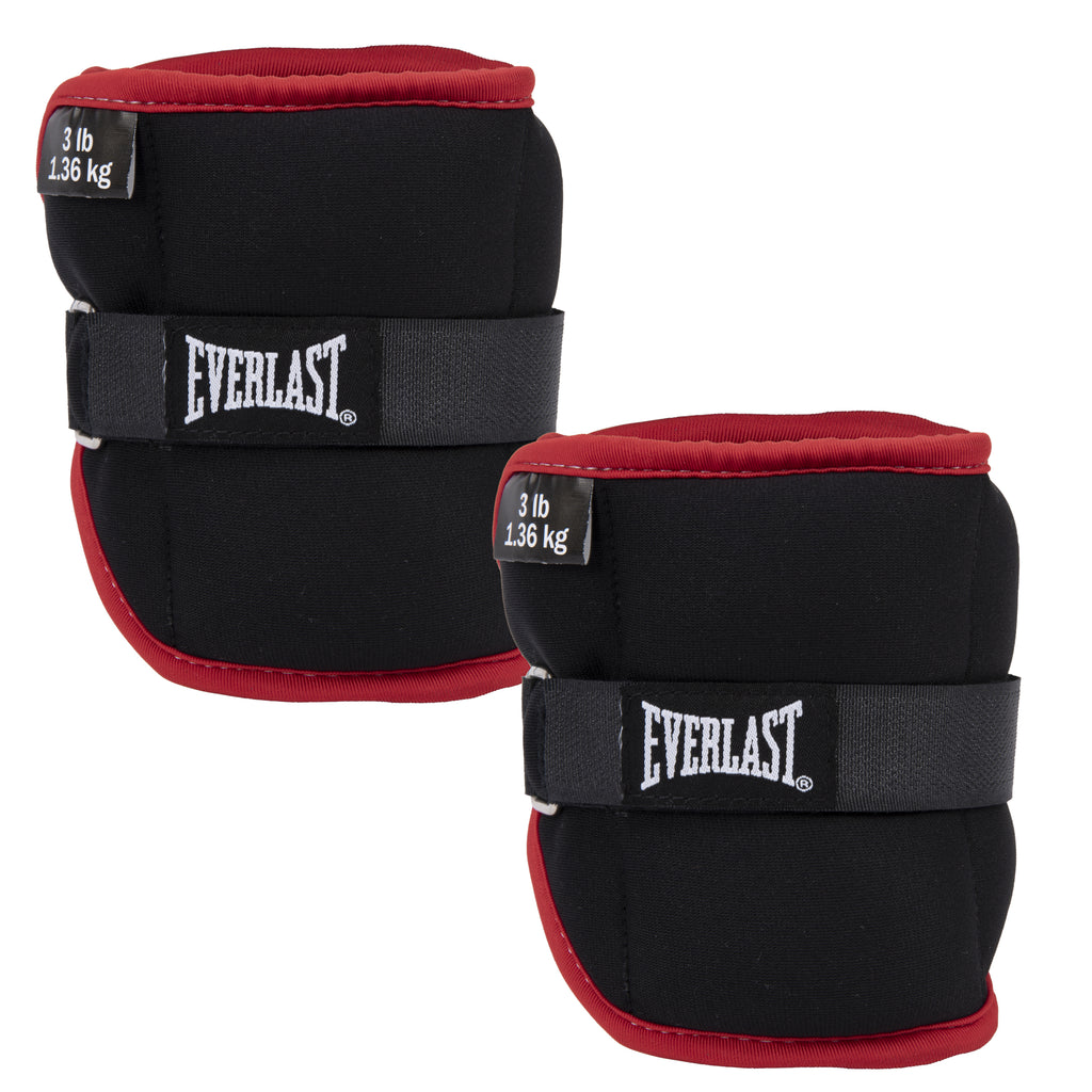 6Lb Pair (2.7Kg) Ankle/Wrist Weights - Everlast Canada 6Lb Pair (2.7Kg) Ankle/Wrist Weights