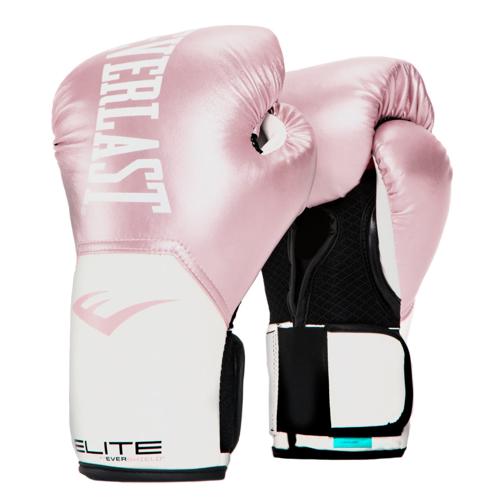 Elite Boxing Gloves - Everlast Canada Elite Boxing Gloves Pink/White / 8OZ