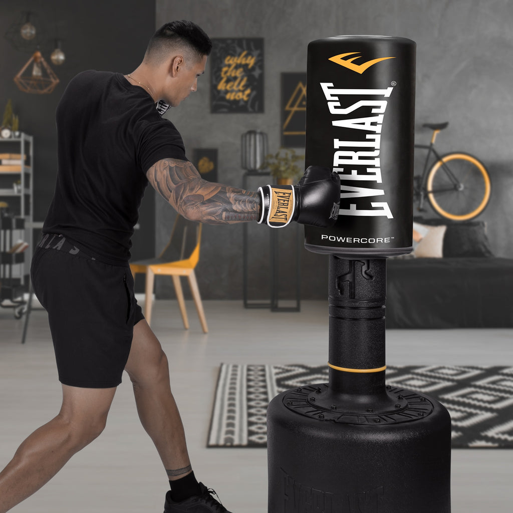 太助 EverLast Punch Bag #1 Everlast Leather Heavy 70 Pound Punching Bag with Chain and