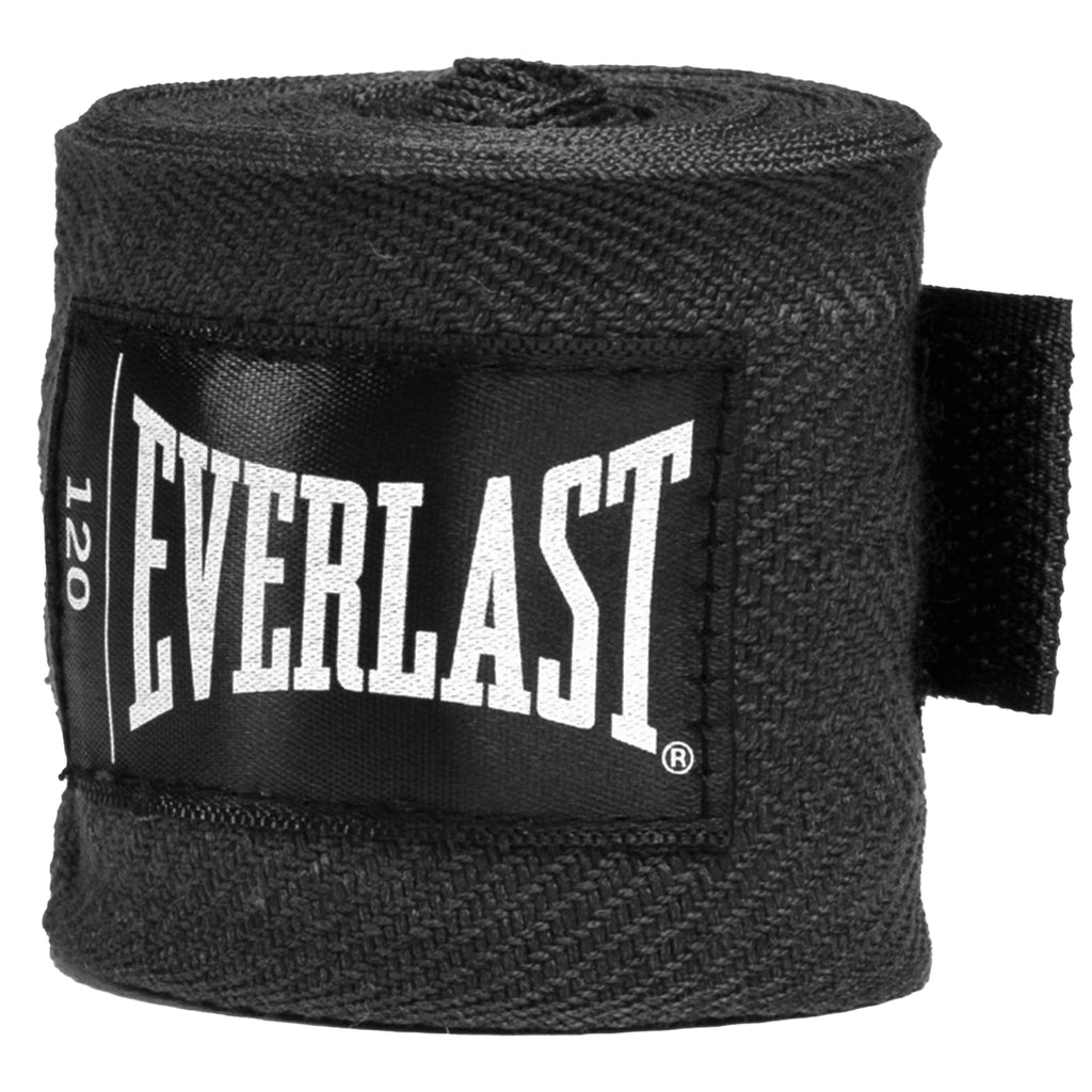 Core 120” Hand Wraps - Everlast Canada Core 120” Hand Wraps Black / 120"