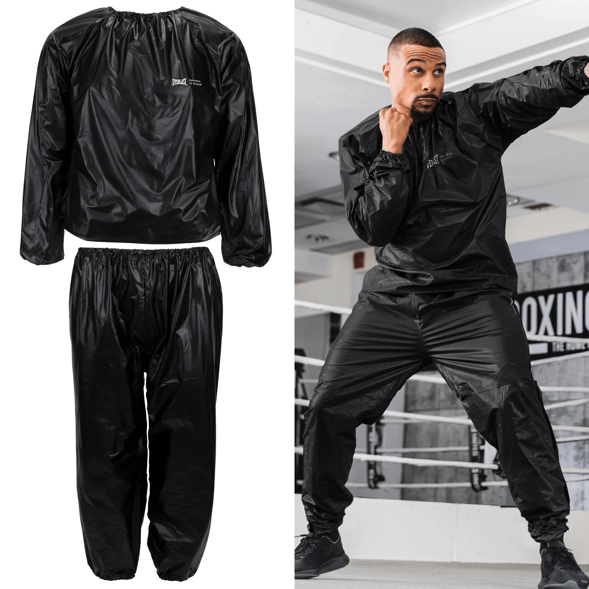 Everlast Sauna Suit Black