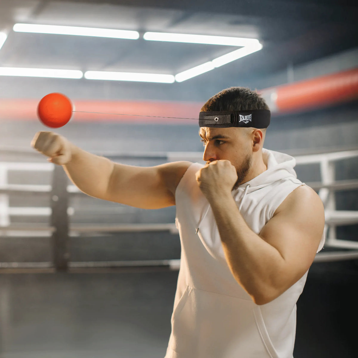 Everlast Powerlock Reflex Ball Black/Orange