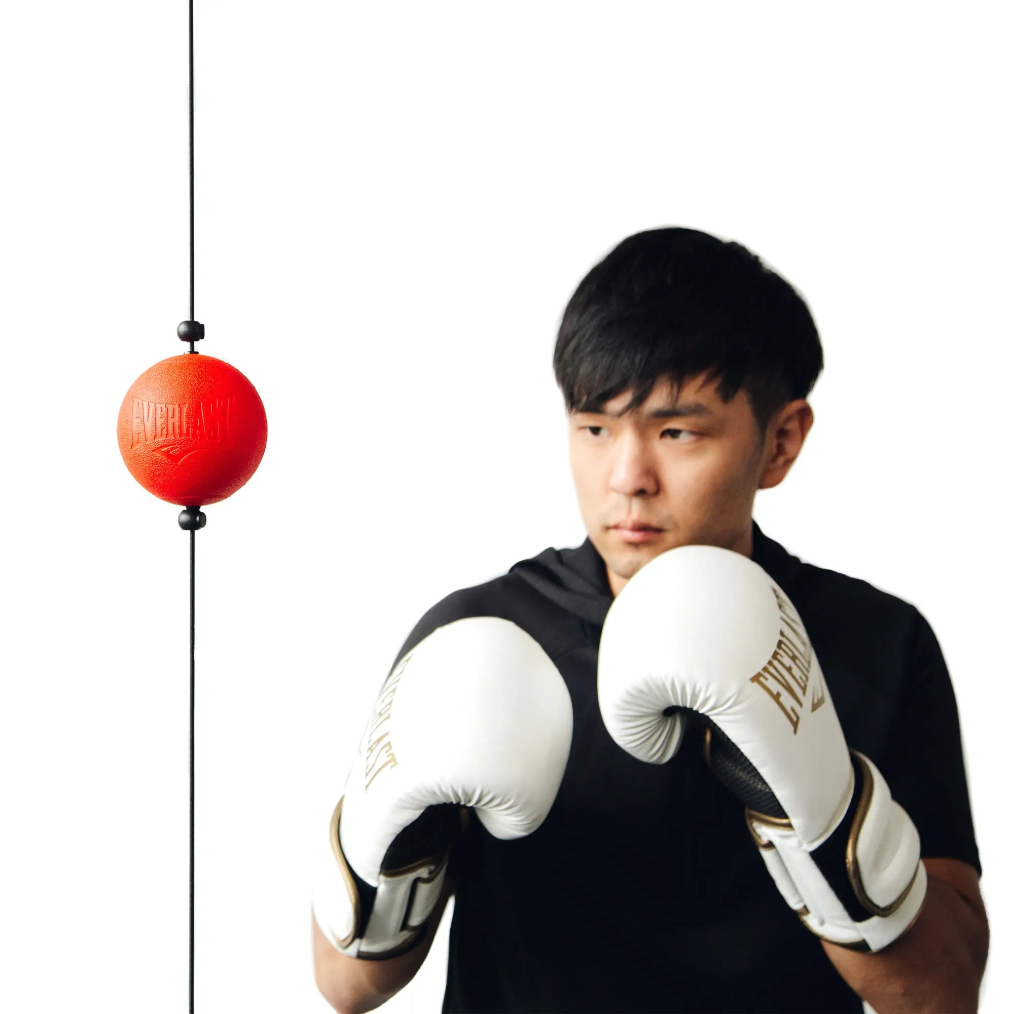 Everlast Powerlock Double End Reflex Ball Black/Orange