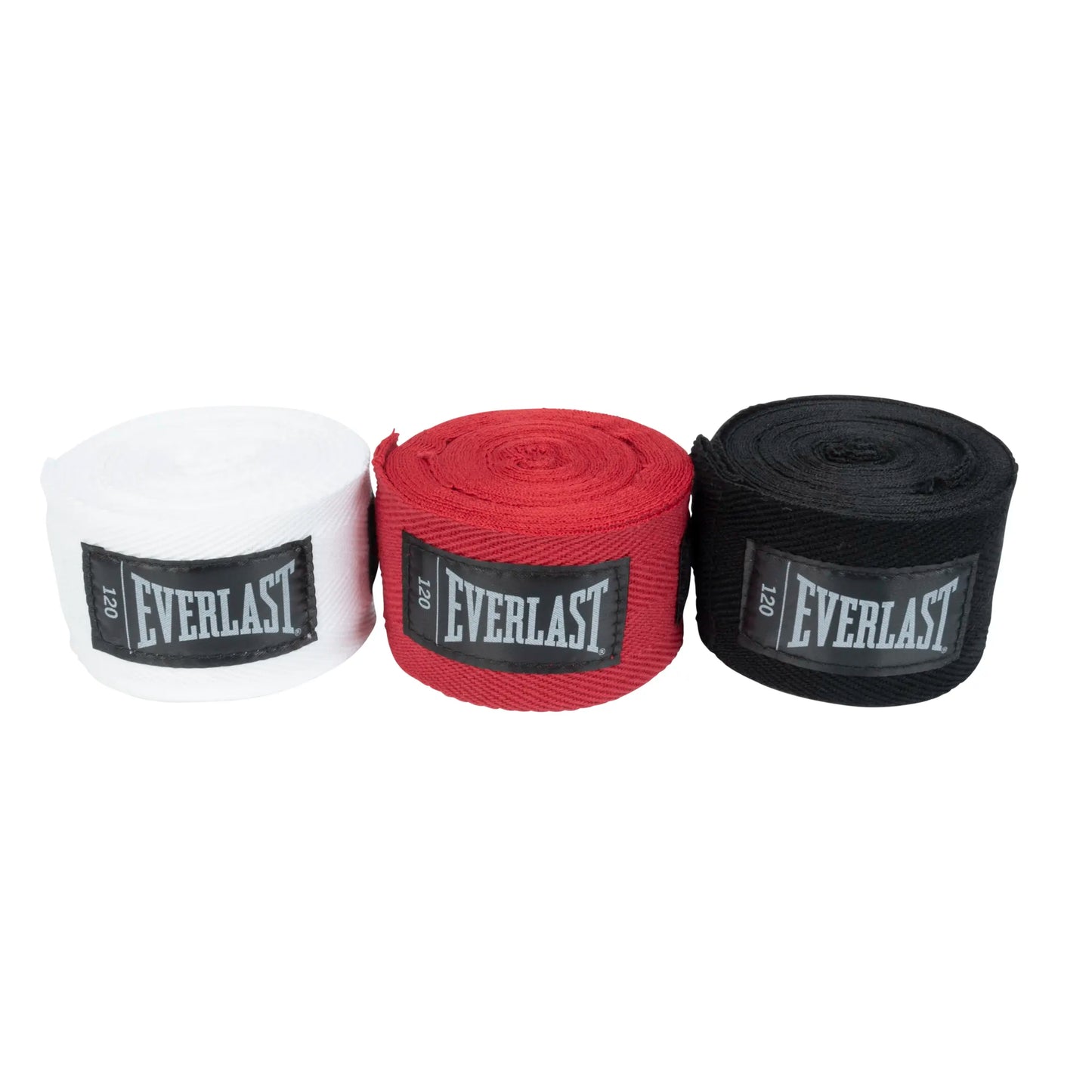 Everlast Core Hand Wraps - 3 Pairs Black/Red/White