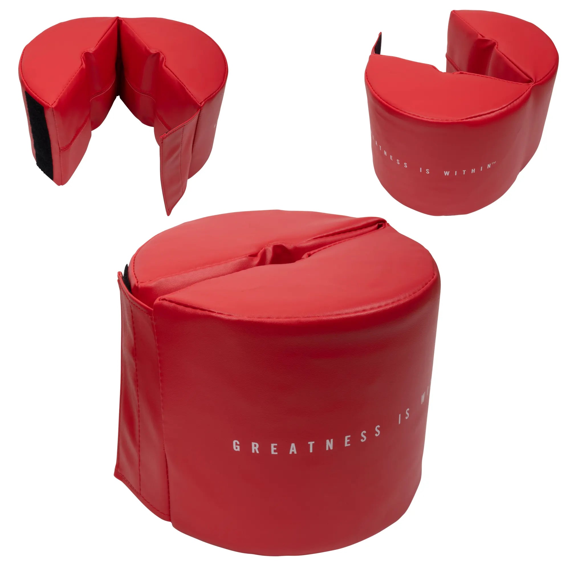 Everlast Target Freestanding Punching Bag Red