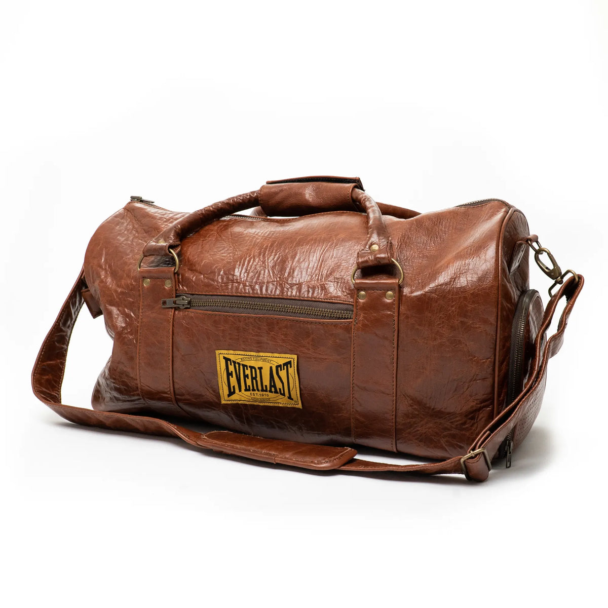 1910 Leather Vintage Brown Gym Bag