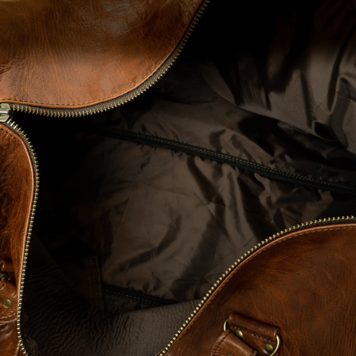 1910 Leather Vintage Brown Gym Bag