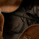 1910 Leather Vintage Brown Gym Bag