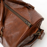 1910 Leather Vintage Brown Gym Bag
