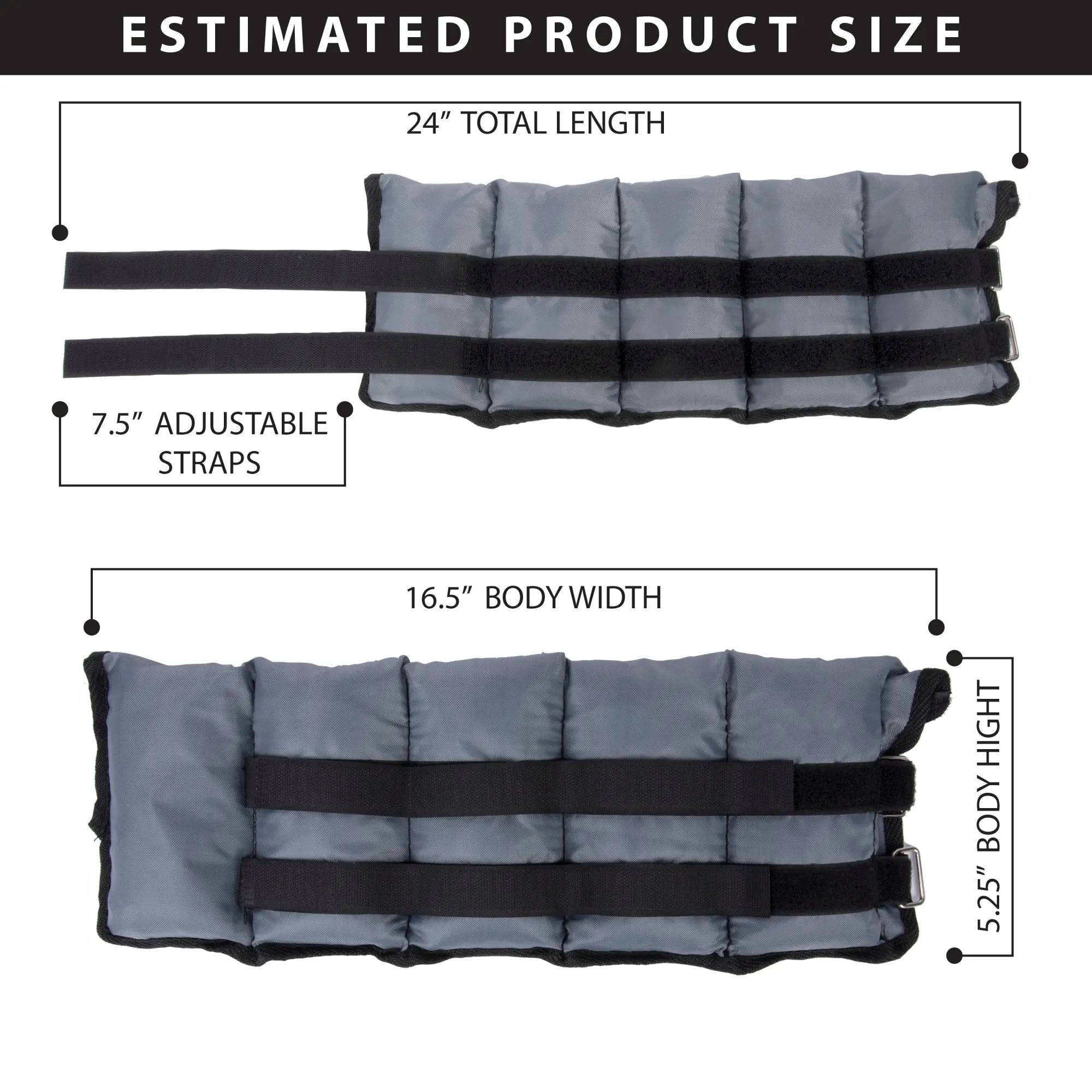 Adjustable Ankle Wrist Weights