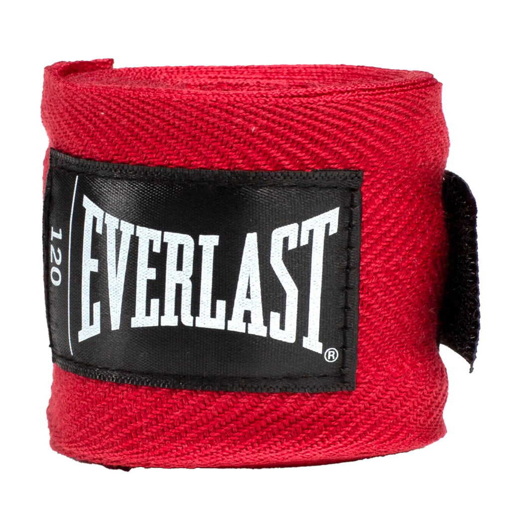 Core 120” Hand Wraps - Everlast Canada Core 120” Hand Wraps Red / 120"