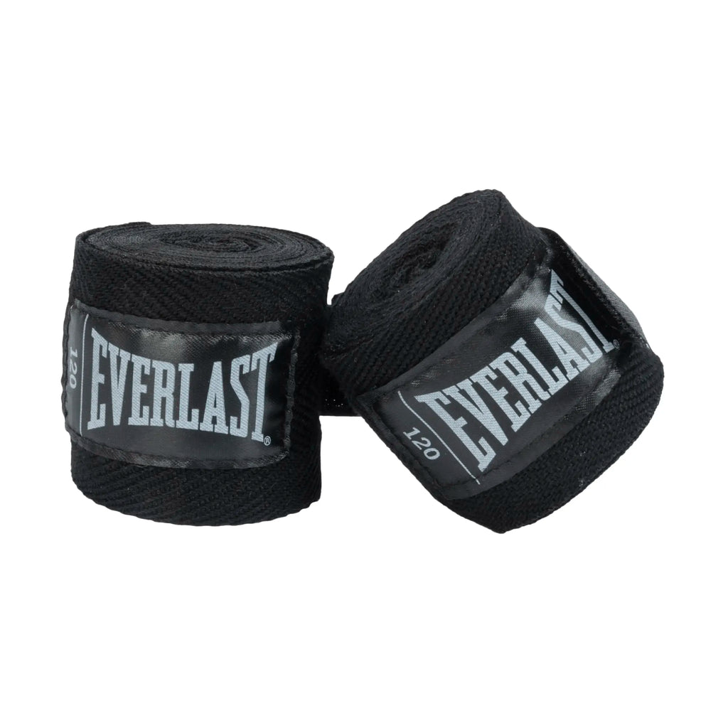 Core 120” Hand Wraps - Everlast Canada Core 120” Hand Wraps Black / 120"