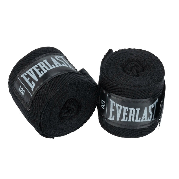 Core 120” Hand Wraps - Everlast Canada Core 120” Hand Wraps Black / 120