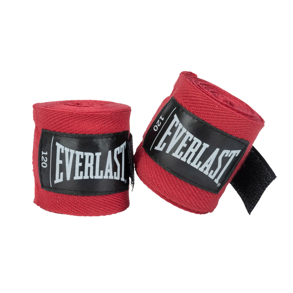 Core 120” Hand Wraps - Everlast Canada Core 120” Hand Wraps Red / 120"