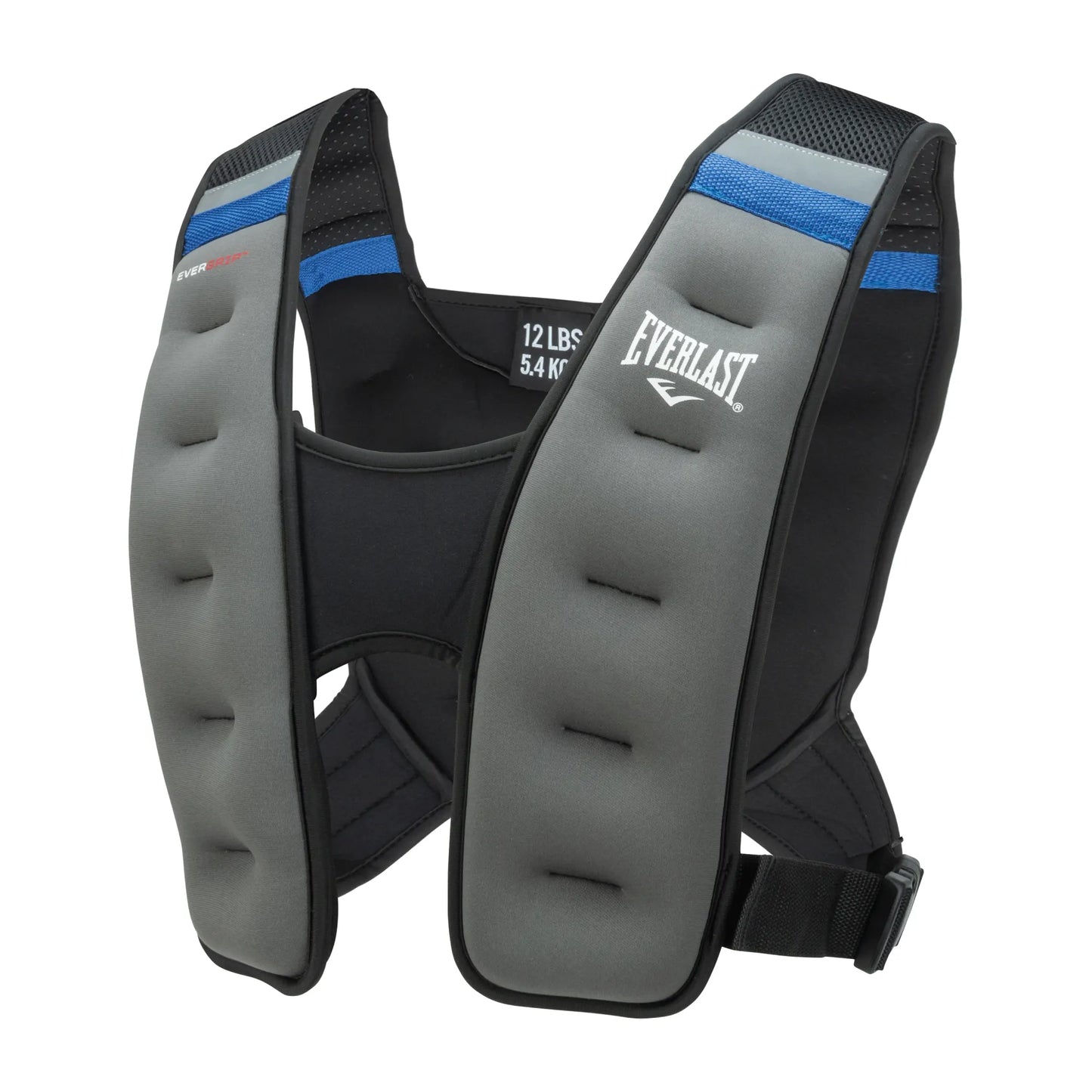 Everlast Core Weighted Vest Grey And Blue