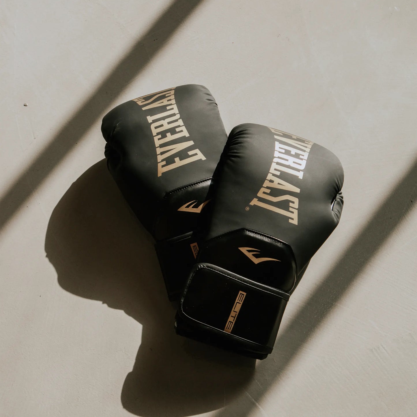 Elite 2 Boxing Gloves - Everlast Canada Elite 2 Boxing Gloves Black/Gold