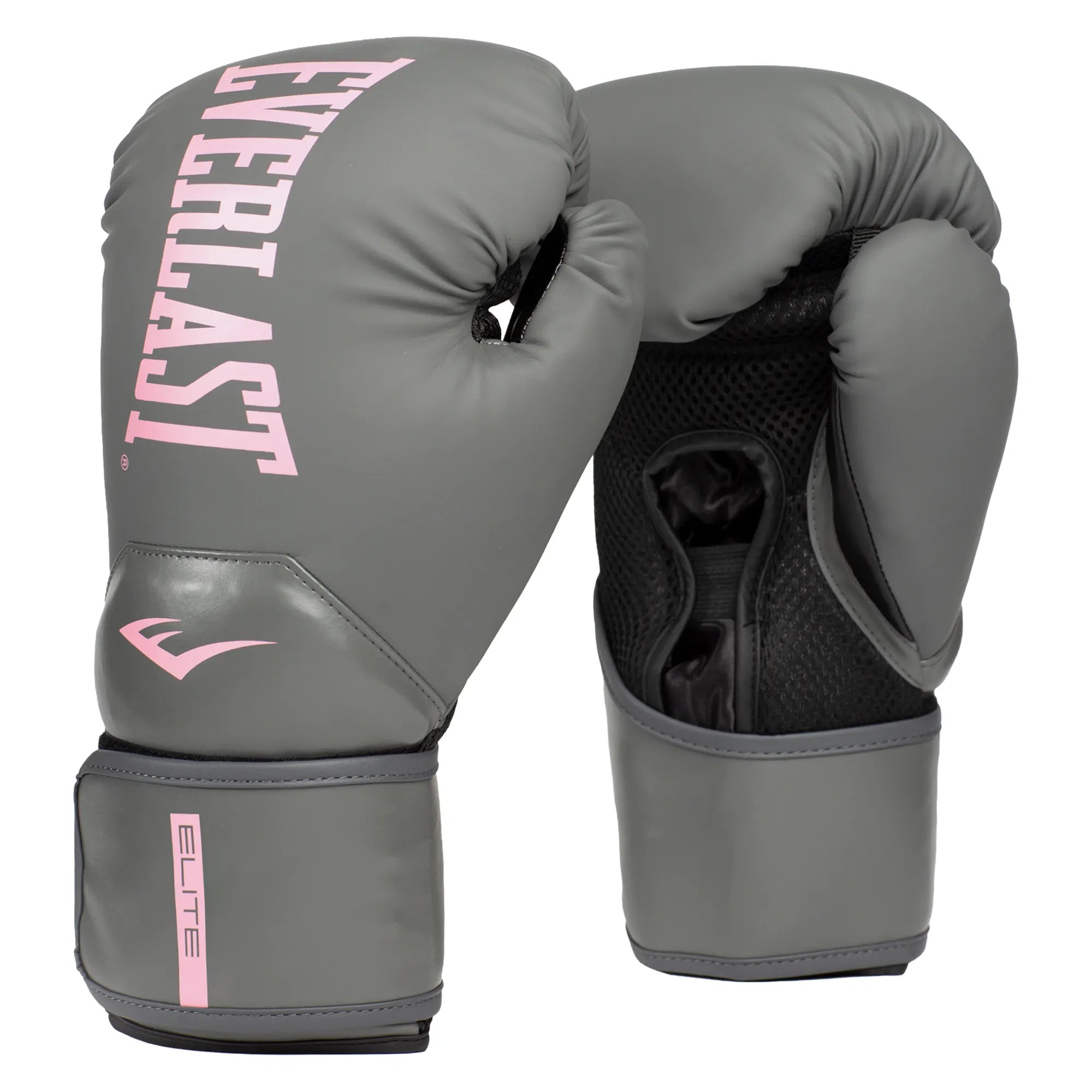 Elite 2 Boxing Gloves - Everlast Canada Elite 2 Boxing Gloves Grey/Pink