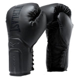 Everlast Elite 2 Pro Boxing Gloves - Laced Black