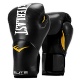 Elite Boxing Gloves - Everlast Canada Elite Boxing Gloves Black / 8OZ
