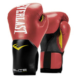 Elite Boxing Gloves - Everlast Canada Elite Boxing Gloves Red/Black / 14OZ