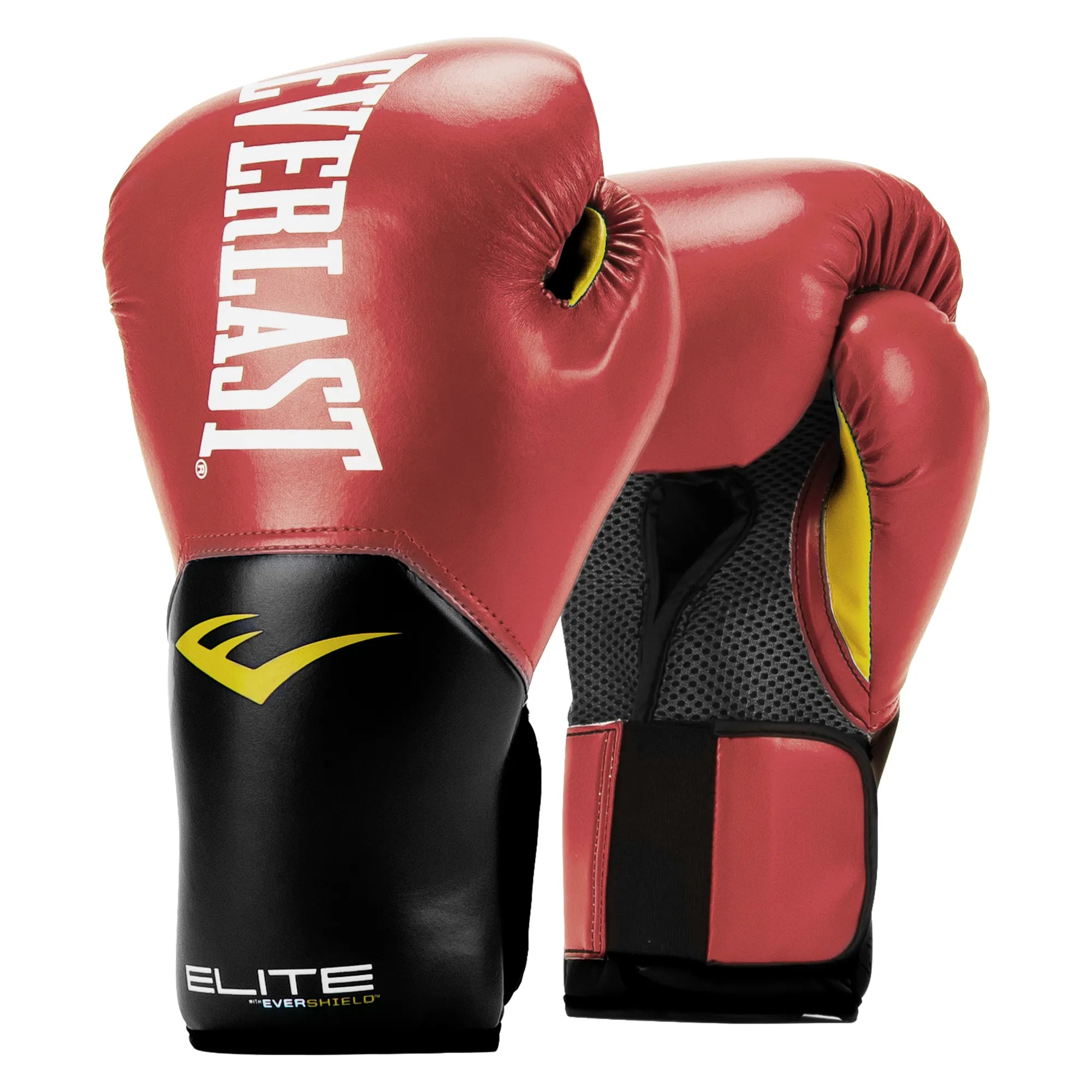 Elite Boxing Gloves - Everlast Canada Elite Boxing Gloves Red/Black / 14OZ