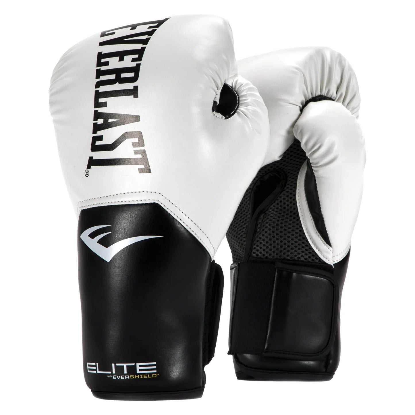 Elite Boxing Gloves - Everlast Canada Elite Boxing Gloves White/Black / 12OZ