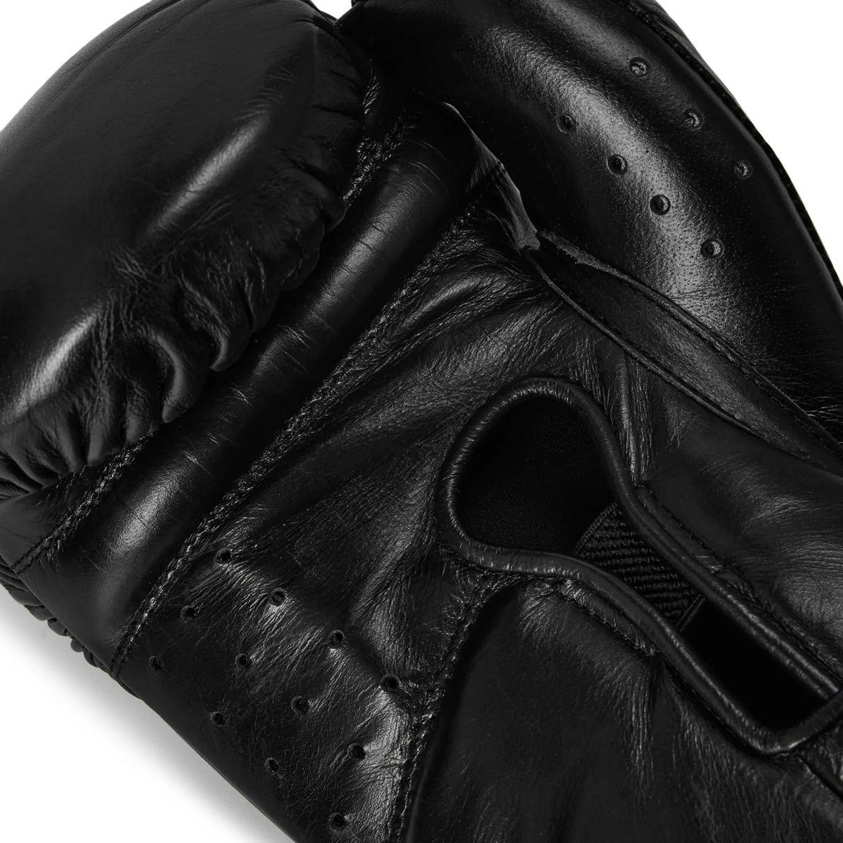Elite Pro Leather Hook & Loop Training Boxing Gloves
