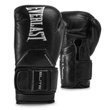 Elite Pro Leather Hook & Loop Training Boxing Gloves