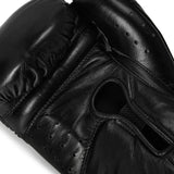 Elite Pro Leather Hook & Loop Training Boxing Gloves