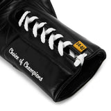 Elite Pro Leather Lace Up Training Boxing Gloves