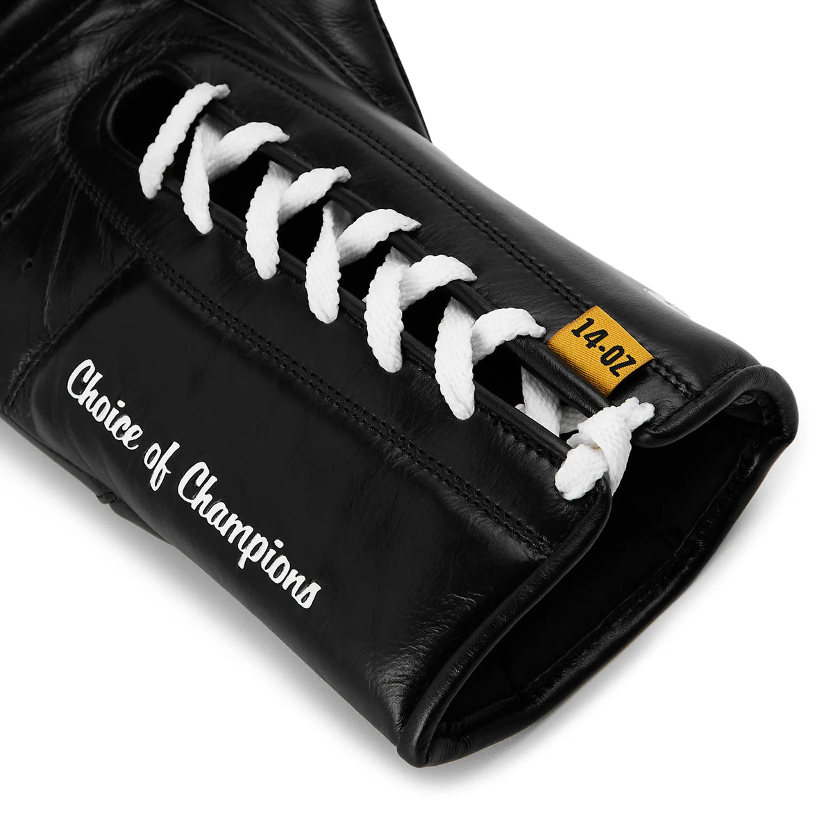 Elite Pro Leather Lace Up Training Boxing Gloves