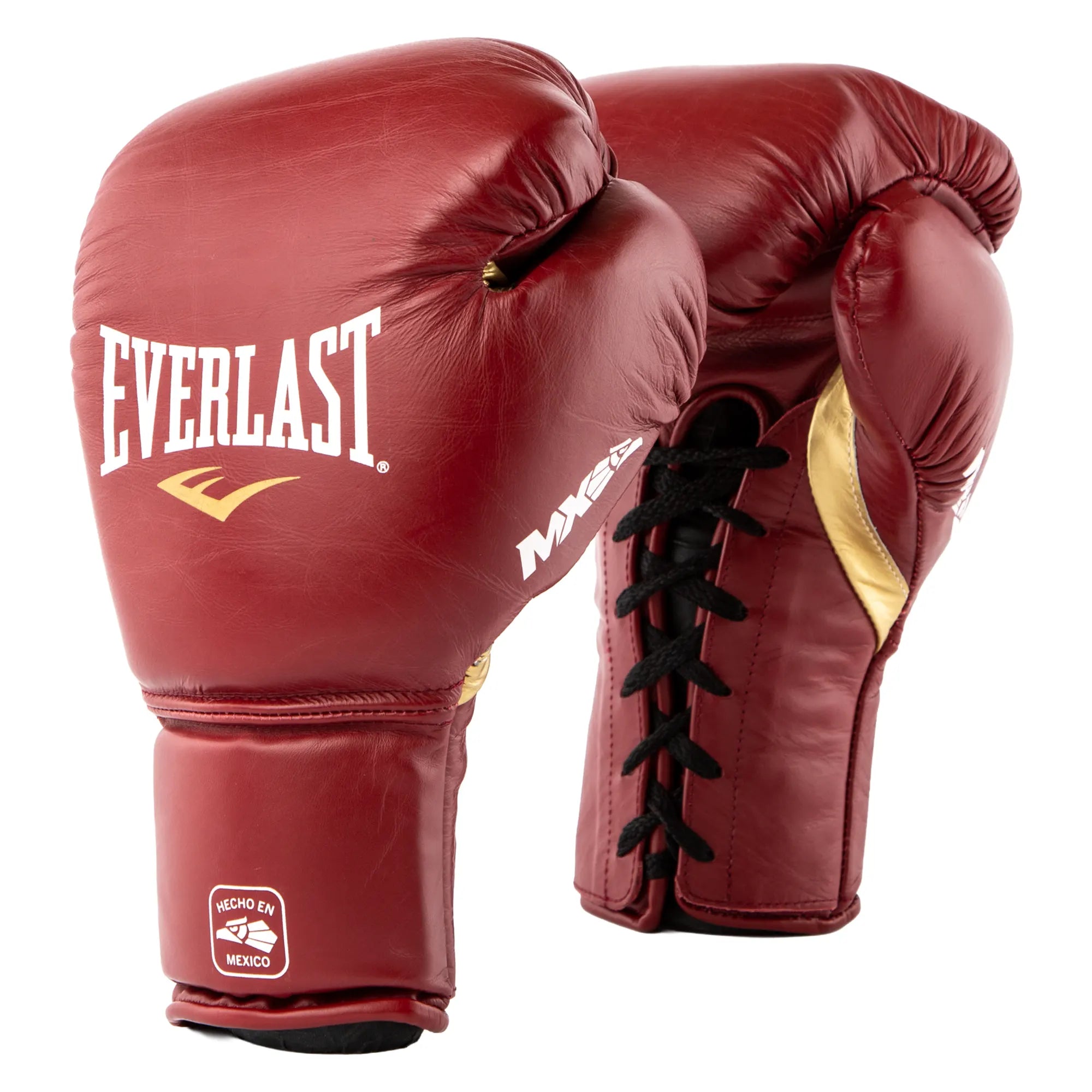 Everlast Mx2 Laced Boxing Gloves Red