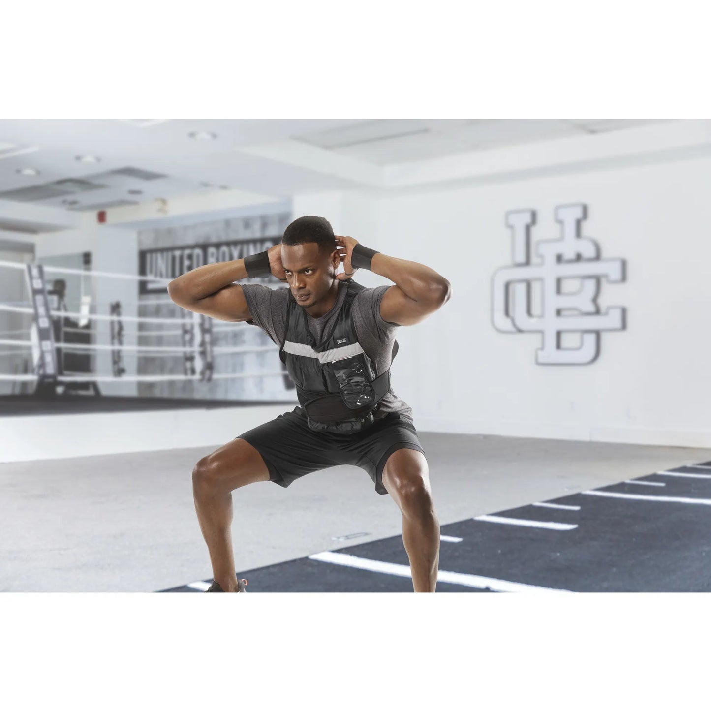 Everlast Powerlock Adjustable Weighted Vest Black