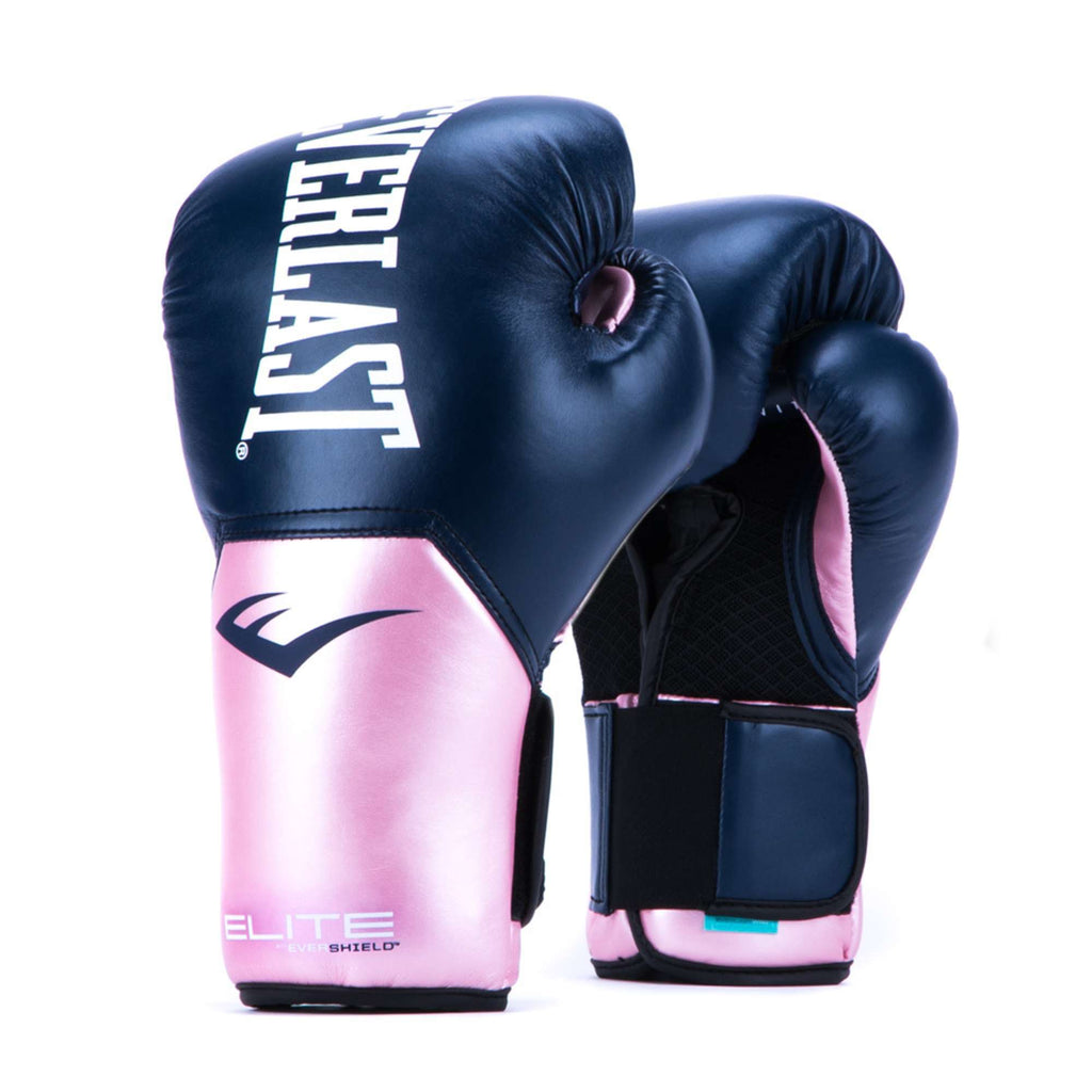 Elite Boxing Gloves - Everlast Canada Elite Boxing Gloves Pink/Blue / 12OZ