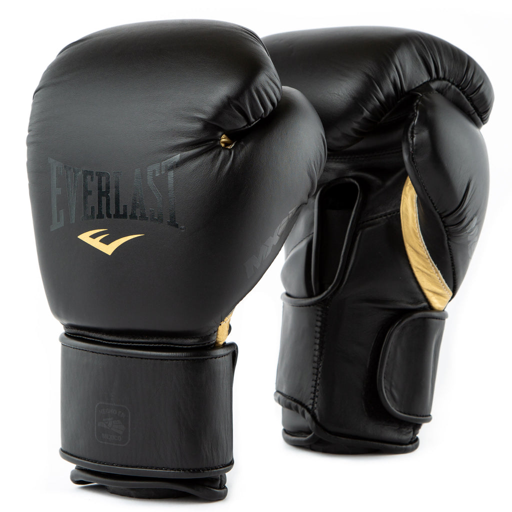 Everlast Mx2 Hook & Loop Boxing Gloves Black