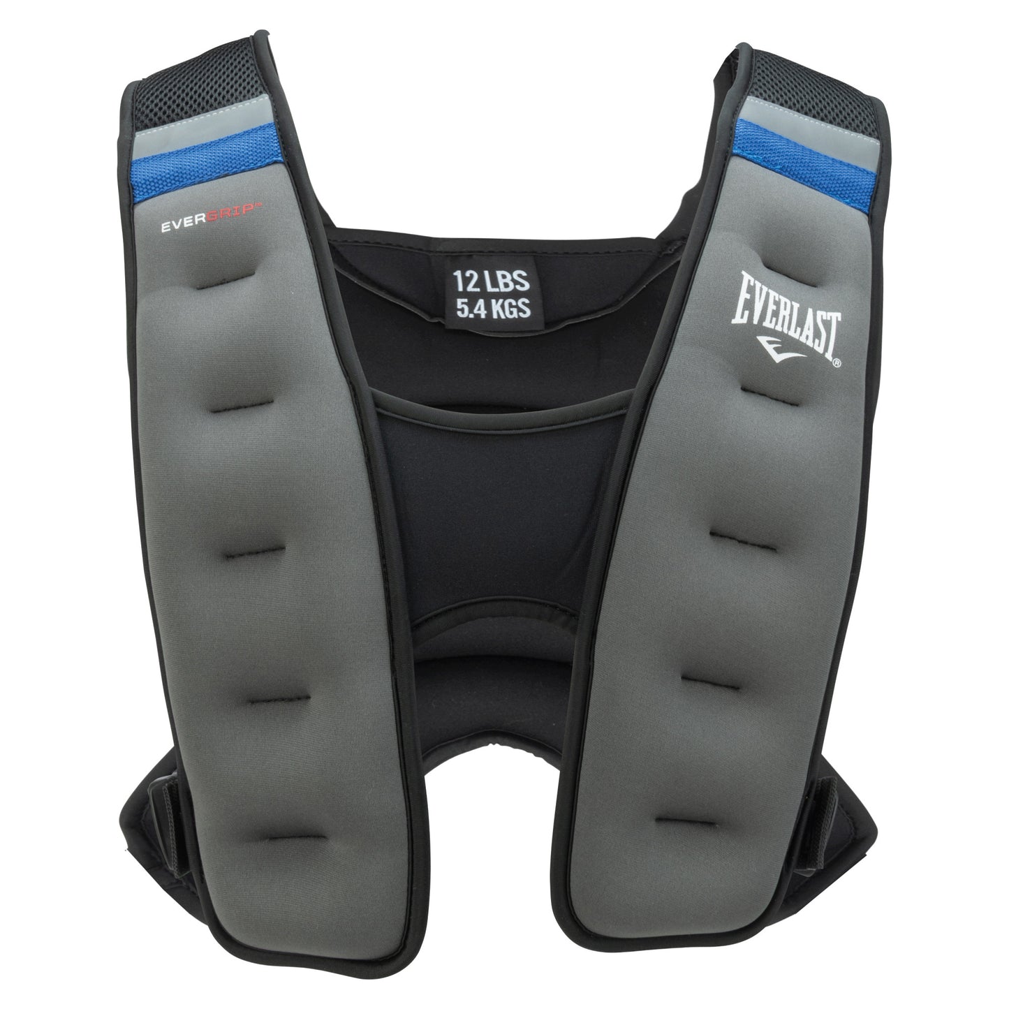 Everlast Core Weighted Vest Grey And Blue