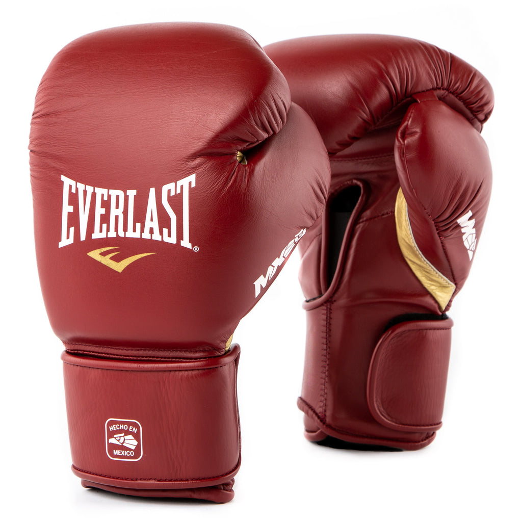 Everlast Mx2 Hook & Loop Boxing Gloves Red