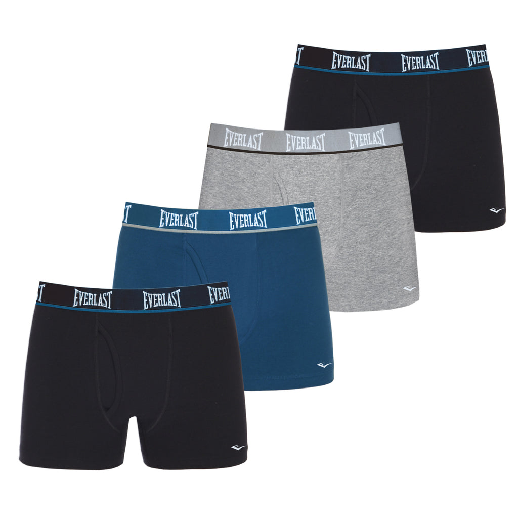 Everlast Boxer Briefs - 4 Pack Black