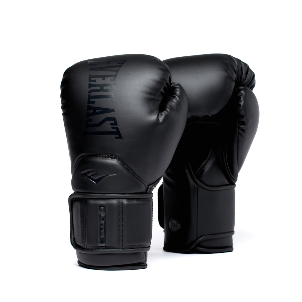 Everlast Elite 2 Pro Boxing Gloves - Hook & Loop Black