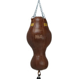 Everlast 1910 Pro Leather 3 In 1 Heavy Bag Brown