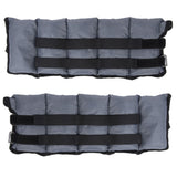 Everlast Adjustable Ankle Wrist Weights Grey & Black