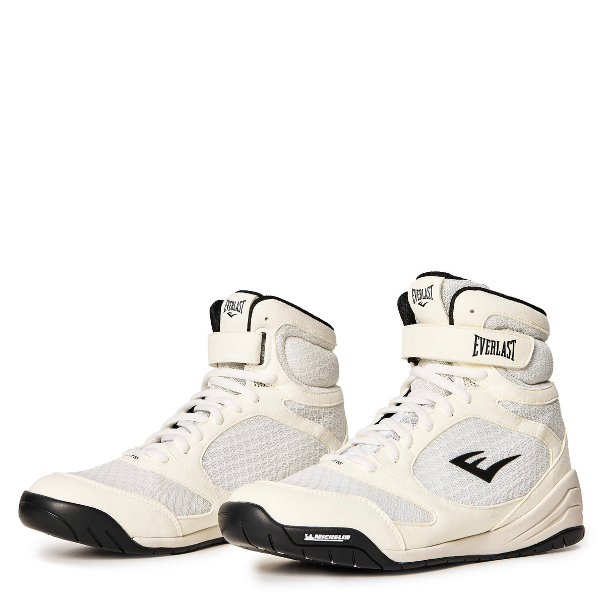 Everlast Elite Pro Boxing Shoes White
