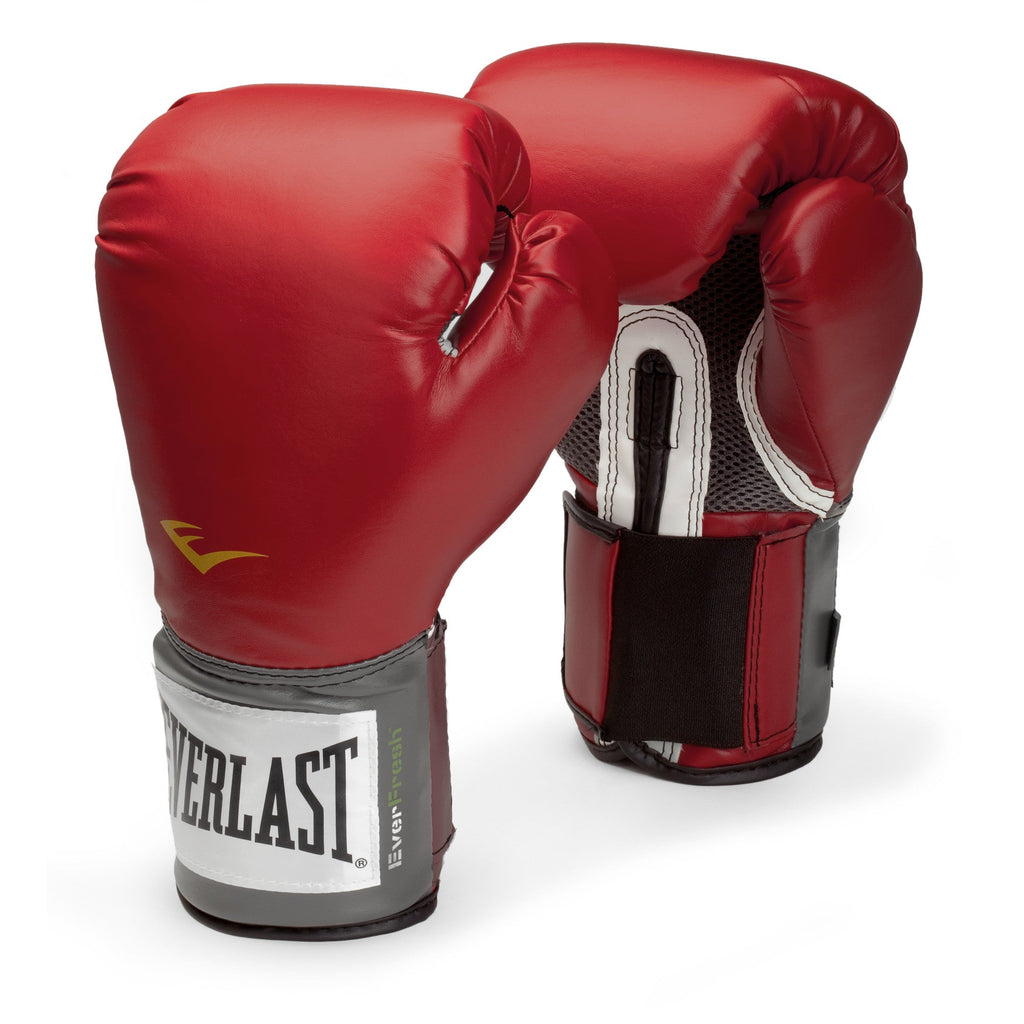 Pro Style Boxing Gloves - Everlast Canada Pro Style Boxing Gloves Red / 12 OZ