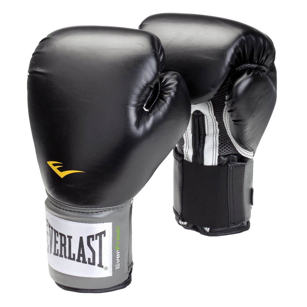 Pro Style Boxing Gloves - Everlast Canada Pro Style Boxing Gloves Black / 12 OZ