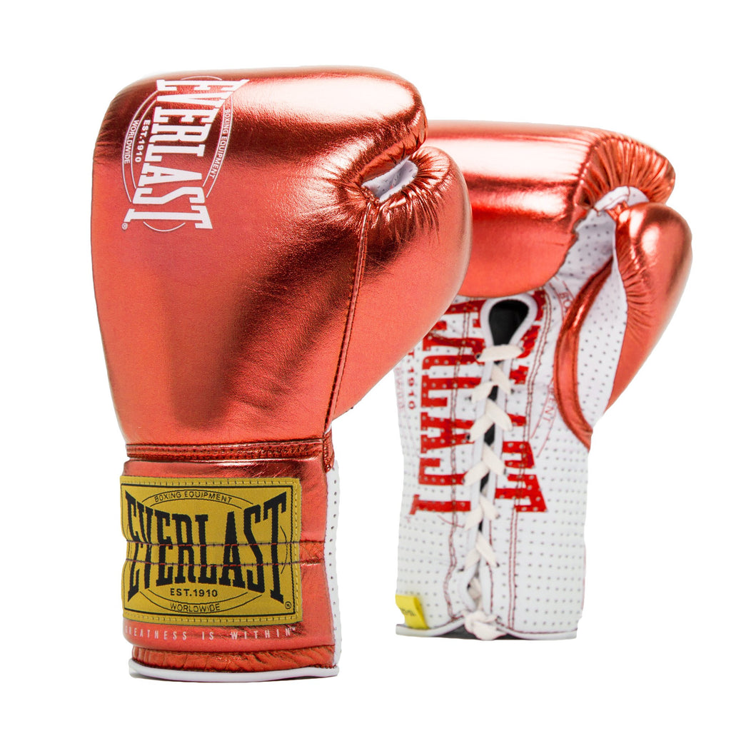 1910 Pro Fight Boxing Gloves - Everlast Canada 1910 Pro Fight Boxing Gloves Red / 8 OZ