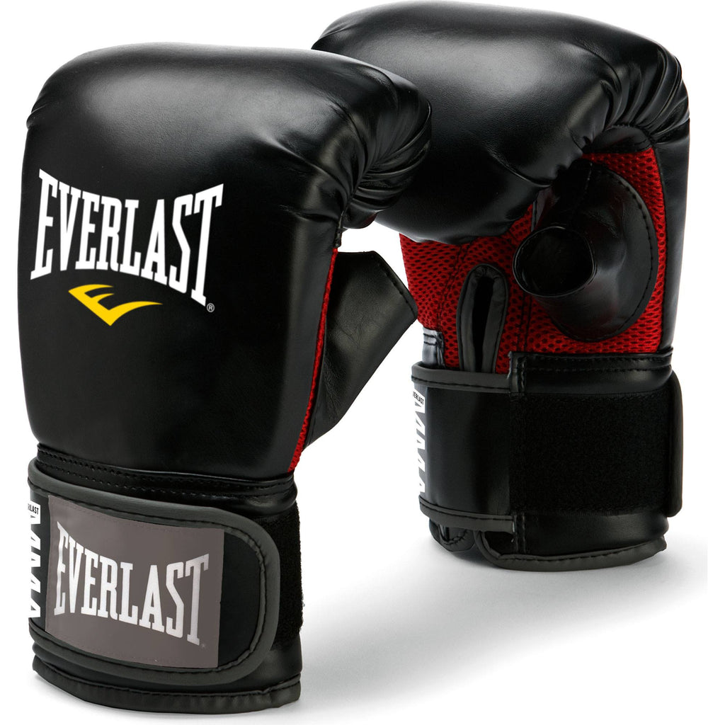 MMA Heavy Bag Gloves - Everlast Canada MMA Heavy Bag Gloves Black/Red