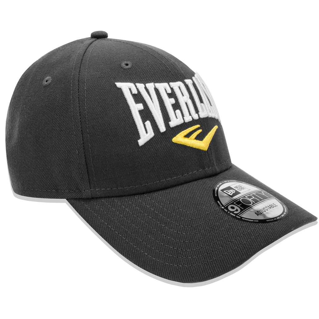 Everlast New Era 9FORTY Graphite Snapback Logo Cap