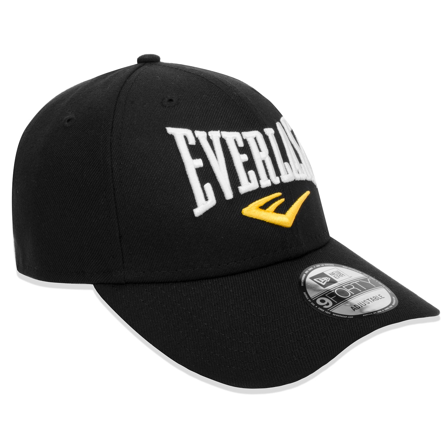 New Era 9FORTY Black Snapback Logo Cap - Everlast Canada New Era 9FORTY Black Snapback Logo Cap